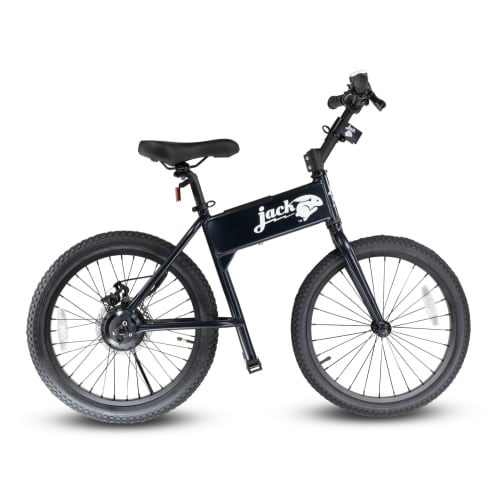 Microbicicleta Eléctrica JackRabbit®, Paquete de 4 Unidad, Negro